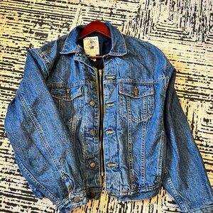 Vintage Banana Republic Men’s Denim jacket Quilt Lined